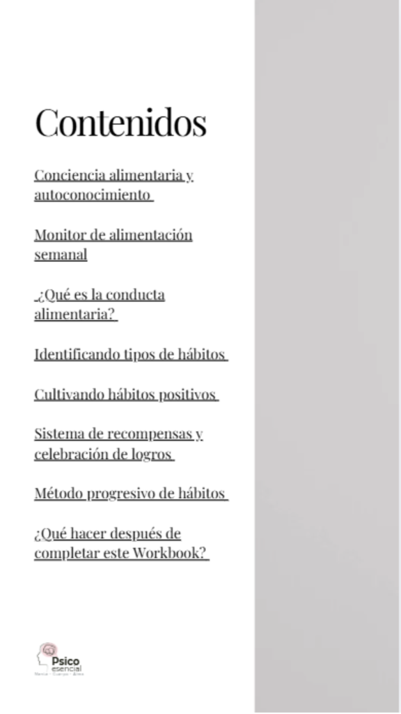 Reconectar con mi alimentación