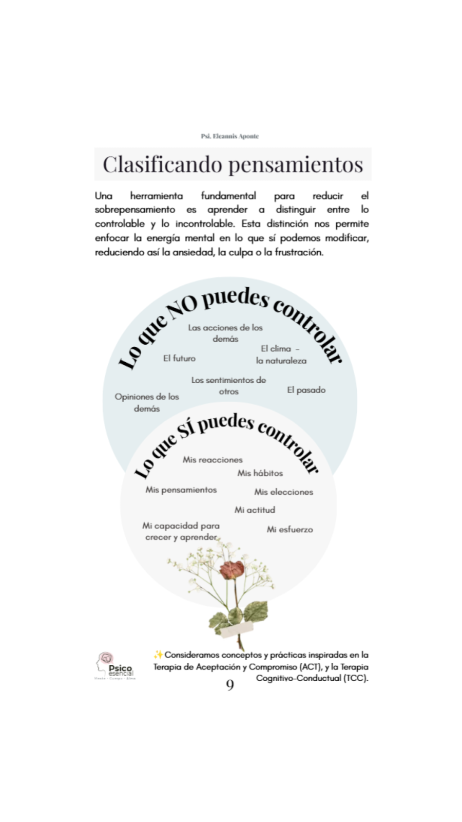 Ebook Gestión de pensamientos